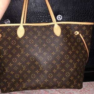 Authentic LV GM Neverfull Included Dustbag/Box Ect